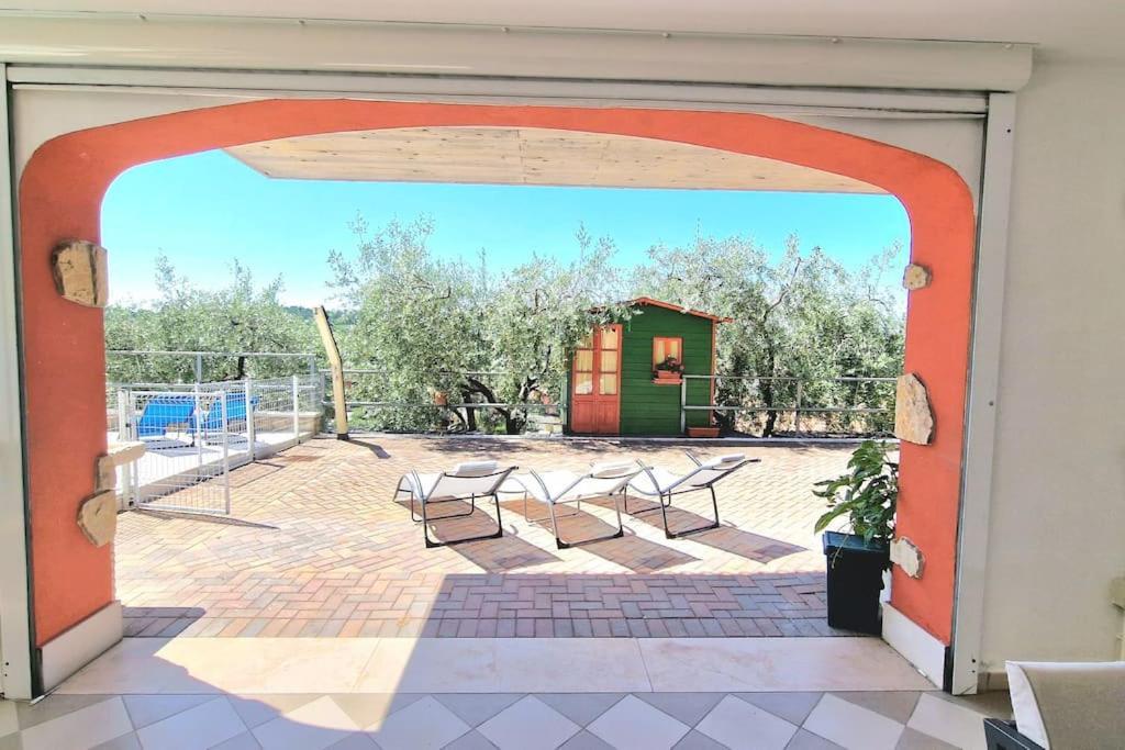 Apartamento Ca' Degli Ulivi Caprino Veronese Exterior foto
